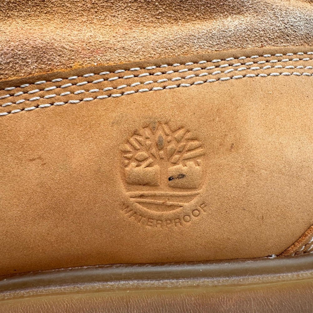 Timberland Waterproof Wheat Nubuck Suede Faux Fur Lined Lace Up Boots Womens 8 - Picture 8 of 16